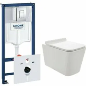 Комплект инсталляции GROHE Rapid SL 38775001 с унитазом AQUAme AQM2003 и сиденьем с микролифтом (NW0311) Комплект инсталляции GROHE Rapid SL 38775001 с унитазом AQUAme AQM2003 и сиденьем с микролифтом (NW0311)