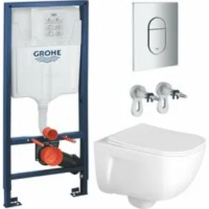 Комплект инсталляции GROHE Rapid SL NW0145/S с унитазом Aquatek ДИВА AQ2012-00 и сиденьем с микролифтом (NW0318) Комплект инсталляции GROHE Rapid SL NW0145/S с унитазом Aquatek ДИВА AQ2012-00 и сиденьем с микролифтом (NW0318)