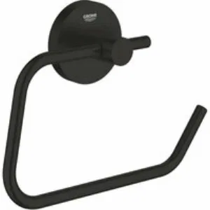 Держатель для туалетной бумаги GROHE Essentials, черный матовый (1024722430) Держатель для туалетной бумаги GROHE Essentials, черный матовый (1024722430)