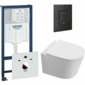 Комплект инсталляции GROHE Solido 38811KF0 с унитазом Aquatek ТАУРУС AQ1580T-00 и сиденьем с микролифтом (NW0352) Комплект инсталляции GROHE Solido 38811KF0 с унитазом Aquatek ТАУРУС AQ1580T-00 и сиденьем с микролифтом (NW0352)