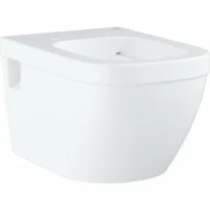 Подвесной унитаз GROHE Euro Ceramic с сиденьем, альпин-белый (NW0356) Подвесной унитаз GROHE Euro Ceramic с сиденьем, альпин-белый (NW0356)