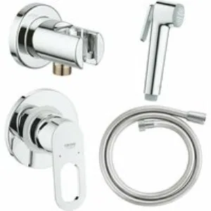 Набор для гигиенического душа скрытого монтажа GROHE BauLoop, хром (NH0005) Набор для гигиенического душа скрытого монтажа GROHE BauLoop, хром (NH0005)