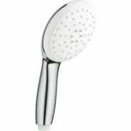 Ручной душ GROHE Purefoam 110, 7,6 л/мин, 2 режима, хром/белый (1072980000)