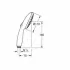 Ручной душ GROHE Purefoam 110, 7,6 л/мин, 2 режима, хром/белый (1072980000) Ручной душ GROHE Purefoam 110, 7,6 л/мин, 2 режима, хром/белый (1072980000)