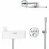 Душевая система GROHE SmartControl Purefoam с термостатом для душа, хром (1058120000) Душевая система GROHE SmartControl Purefoam с термостатом для душа, хром (1058120000)
