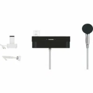 Душевой набор GROHE Purefoam, 2 режима, 1750 мм, 7,6 л/мин, хром/черный (1033670000) Душевой набор GROHE Purefoam, 2 режима, 1750 мм, 7,6 л/мин, хром/черный (1033670000)