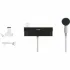 Душевой набор GROHE Purefoam, 2 режима, 1750 мм, 7,6 л/мин, хром/черный (1033670000) Душевой набор GROHE Purefoam, 2 режима, 1750 мм, 7,6 л/мин, хром/черный (1033670000)