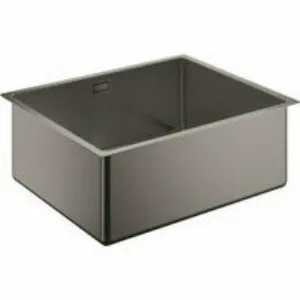 Мойка GROHE K700U Cube с одной чашей, 500 x 400 мм, темный графит матовый (31574AL0) Мойка GROHE K700U Cube с одной чашей, 500 x 400 мм, темный графит матовый (31574AL0)