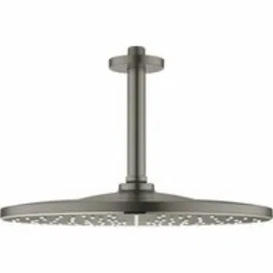 Верхний душ GROHE Rainshower 310 Mono с душевым кронштейном, темный графит матовый (26560AL0) Верхний душ GROHE Rainshower 310 Mono с душевым кронштейном, темный графит матовый (26560AL0)