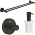 Набор аксессуаров GROHE Essentials, матовый черный (NA0001) Набор аксессуаров GROHE Essentials, матовый черный (NA0001)