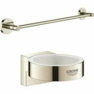 Набор аксессуаров GROHE Essentials, никель глянец (NA0003)