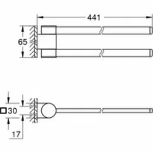 Набор аксессуаров GROHE Selection, фантомный черный (NA0005) Набор аксессуаров GROHE Selection, фантомный черный (NA0005)