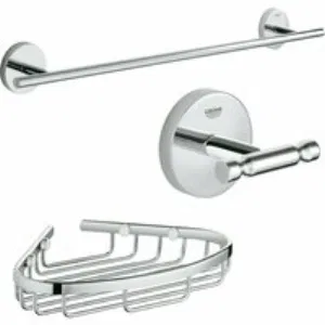 Набор аксессуаров GROHE BauCosmopolitan, хром (NA0009) Набор аксессуаров GROHE BauCosmopolitan, хром (NA0009)