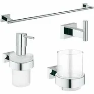 Набор аксессуаров GROHE Essentials Cube, хром (NA0014)