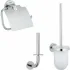 Набор аксессуаров GROHE Essentials, хром (NA0016) Набор аксессуаров GROHE Essentials, хром (NA0016)