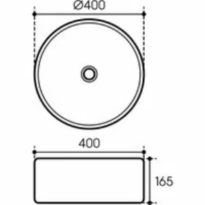 Раковина накладная Aqueduto ESPIRAL, D400, белый матовый (ESP0120) Раковина накладная Aqueduto ESPIRAL, D400, белый матовый (ESP0120)