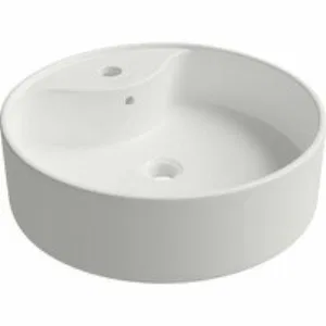 Раковина накладная Aqueduto ESPIRAL, D460, белый глянцевый (ESP0610) Раковина накладная Aqueduto ESPIRAL, D460, белый глянцевый (ESP0610)