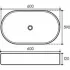 Раковина накладная Aqueduto ESPIRAL, овальная 390*600, серый матовый (ESP0230) Раковина накладная Aqueduto ESPIRAL, овальная 390*600, серый матовый (ESP0230)