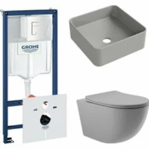 Комплект инсталляции GROHE Rapid SL 38772SH0 с унитазом Aqueduto OVO0130 и раковиной Aqueduto ESPIRAL ESP0330 (NW0360) Комплект инсталляции GROHE Rapid SL 38772SH0 с унитазом Aqueduto OVO0130 и раковиной Aqueduto ESPIRAL ESP0330 (NW0360)