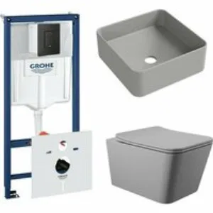 Комплект инсталляции GROHE Solido 38811KF0 с унитазом Aqueduto MACIO MAC0130 и раковиной Aqueduto ESPIRAL ESP0330 (NW0363) Комплект инсталляции GROHE Solido 38811KF0 с унитазом Aqueduto MACIO MAC0130 и раковиной Aqueduto ESPIRAL ESP0330 (NW0363)