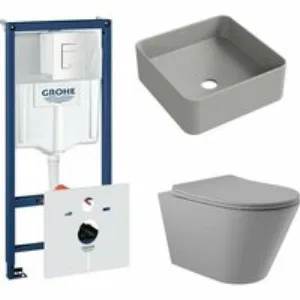 Комплект инсталляции GROHE Rapid SL 38772SH0 с унитазом Aqueduto CONE CON0130 и раковиной Aqueduto ESPIRAL ESP0330 (NW0368) Комплект инсталляции GROHE Rapid SL 38772SH0 с унитазом Aqueduto CONE CON0130 и раковиной Aqueduto ESPIRAL ESP0330 (NW0368)
