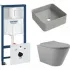 Комплект инсталляции GROHE Rapid SL 38772SH0 с унитазом Aqueduto CONE CON0130 и раковиной Aqueduto ESPIRAL ESP0330 (NW0368) Комплект инсталляции GROHE Rapid SL 38772SH0 с унитазом Aqueduto CONE CON0130 и раковиной Aqueduto ESPIRAL ESP0330 (NW0368)