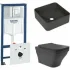 Комплект инсталляции GROHE Rapid SL 38775001 с унитазом Aqueduto ESTETA EST0140 и раковиной накладная Aqueduto ESPIRAL ESP0340 (NW0370) Комплект инсталляции GROHE Rapid SL 38775001 с унитазом Aqueduto ESTETA EST0140 и раковиной накладная Aqueduto ESPIRAL ESP0340 (NW0370)