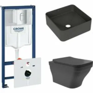 Комплект инсталляции GROHE Rapid SL NW0145/S с унитазом Aqueduto ESTETA EST0140 и раковиной Aqueduto ESPIRAL ESP0340 (NW0373) Комплект инсталляции GROHE Rapid SL NW0145/S с унитазом Aqueduto ESTETA EST0140 и раковиной Aqueduto ESPIRAL ESP0340 (NW0373)
