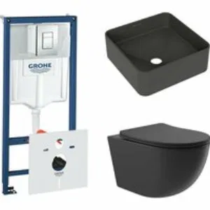 Комплект инсталляции GROHE Rapid SL 38775001 с унитазом Aqueduto OVO OVO0140 и раковиной Aqueduto ESPIRAL ESP0340 (NW0382) Комплект инсталляции GROHE Rapid SL 38775001 с унитазом Aqueduto OVO OVO0140 и раковиной Aqueduto ESPIRAL ESP0340 (NW0382)