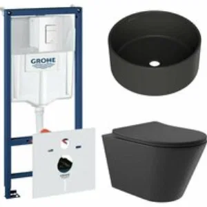 Комплект инсталляции GROHE Rapid SL 38772SH0 с унитазом Aqueduto CONE CON0140 и раковиной Aqueduto ESPIRAL D400 ESP0140 (NW0432) Комплект инсталляции GROHE Rapid SL 38772SH0 с унитазом Aqueduto CONE CON0140 и раковиной Aqueduto ESPIRAL D400 ESP0140 (NW0432)