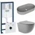 Комплект инсталляции GROHE Rapid SL NW0145/S с унитазом Aqueduto OVO OVO0130 и раковиной Aqueduto ESPIRAL ESP0230 (NW0441) Комплект инсталляции GROHE Rapid SL NW0145/S с унитазом Aqueduto OVO OVO0130 и раковиной Aqueduto ESPIRAL ESP0230 (NW0441)