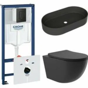 Комплект инсталляции GROHE Solido 38811KF0 с унитазом Aqueduto OVO OVO0140 и раковиной Aqueduto ESPIRAL ESP0240 (NW0463) Комплект инсталляции GROHE Solido 38811KF0 с унитазом Aqueduto OVO OVO0140 и раковиной Aqueduto ESPIRAL ESP0240 (NW0463)