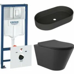 Комплект инсталляции GROHE Rapid SL 38775001 с унитазом Aqueduto CONE CON0140 и раковиной Aqueduto ESPIRAL ESP0240 (NW0470) Комплект инсталляции GROHE Rapid SL 38775001 с унитазом Aqueduto CONE CON0140 и раковиной Aqueduto ESPIRAL ESP0240 (NW0470)