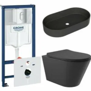 Комплект инсталляции GROHE Rapid SL NW0145/S с унитазом Aqueduto CONE CON0140 и раковиной Aqueduto ESPIRAL ESP0240 (NW0473) Комплект инсталляции GROHE Rapid SL NW0145/S с унитазом Aqueduto CONE CON0140 и раковиной Aqueduto ESPIRAL ESP0240 (NW0473)