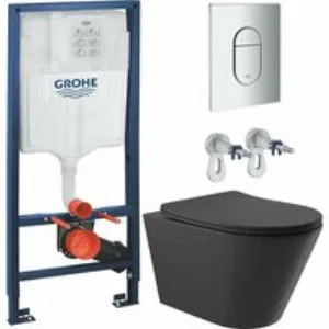 Комплект инсталляции GROHE Rapid SL NW0145/S с унитазом Aqueduto CONE CON0140 и раковиной Aqueduto ESPIRAL ESP0240 (NW0473) Комплект инсталляции GROHE Rapid SL NW0145/S с унитазом Aqueduto CONE CON0140 и раковиной Aqueduto ESPIRAL ESP0240 (NW0473)