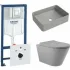 Комплект инсталляции GROHE Rapid SL 38775001 с унитазом Aqueduto CONE CON0130 и раковиной Aqueduto ESPIRAL ESP0430 (NW0486) Комплект инсталляции GROHE Rapid SL 38775001 с унитазом Aqueduto CONE CON0130 и раковиной Aqueduto ESPIRAL ESP0430 (NW0486)