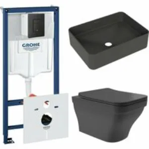 Комплект инсталляции GROHE Solido 38811KF0 с унитазом Aqueduto ESTETA EST0140 и раковиной Aqueduto ESPIRAL ESP0440 (NW0491) Комплект инсталляции GROHE Solido 38811KF0 с унитазом Aqueduto ESTETA EST0140 и раковиной Aqueduto ESPIRAL ESP0440 (NW0491)