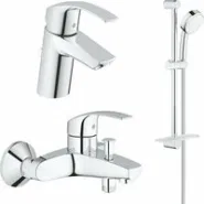 Готовый комплект для ванной комнаты GROHE Eurosmart, хром (NB0079)