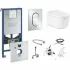 Комплект инсталляции GROHE Rapid SLX 3 в 1 с унитазом Sensia Pro Smart Toilet (NW0518) Комплект инсталляции GROHE Rapid SLX 3 в 1 с унитазом Sensia Pro Smart Toilet (NW0518)