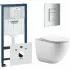Комплект инсталляции GROHE 38775001 с унитазом Aquatek ГЕЛИОС и сиденьем с микролифтом (NW0523) Комплект инсталляции GROHE 38775001 с унитазом Aquatek ГЕЛИОС и сиденьем с микролифтом (NW0523)