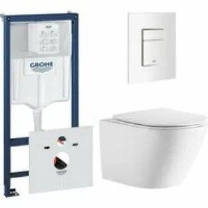 Комплект инсталляции GROHE 38772SH0 с унитазом Aquatek ЛИБЕРТИ и сиденьем с микролифтом (NW0531) Комплект инсталляции GROHE 38772SH0 с унитазом Aquatek ЛИБЕРТИ и сиденьем с микролифтом (NW0531)