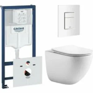 Комплект инсталляции GROHE 38772SH0 с унитазом Aquatek ГЕЛИОС и сиденьем с микролифтом (NW0533) Комплект инсталляции GROHE 38772SH0 с унитазом Aquatek ГЕЛИОС и сиденьем с микролифтом (NW0533)