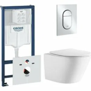 Комплект инсталляции GROHE NW0145/S с унитазом Aquatek ЛИБЕРТИ и сиденьем с микролифтом (NW0536) Комплект инсталляции GROHE NW0145/S с унитазом Aquatek ЛИБЕРТИ и сиденьем с микролифтом (NW0536)