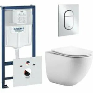 Комплект инсталляции GROHE NW0145/S с унитазом Aquatek ГЕЛИОС и сиденьем с микролифтом (NW0538) Комплект инсталляции GROHE NW0145/S с унитазом Aquatek ГЕЛИОС и сиденьем с микролифтом (NW0538)