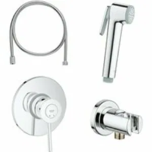 Набор для гигиенического душа GROHE BauClassic, хром (129186) Набор для гигиенического душа GROHE BauClassic, хром (129186)