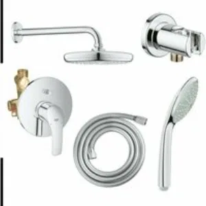 Готовый набор для душа GROHE Eurosmart, хром (129187) Готовый набор для душа GROHE Eurosmart, хром (129187)