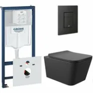 Комплект инсталляции GROHE Solido 38811KF0 с унитазом Aqueduto MACIO MACT2140 и сиденьем с микролифтом (NW0548)