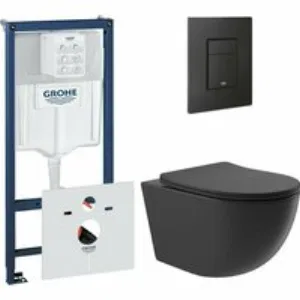 Комплект инсталляции GROHE Solido 38811KF0 с унитазом Aqueduto OVO OVOT2140 и сиденьем с микролифтом (NW0550) Комплект инсталляции GROHE Solido 38811KF0 с унитазом Aqueduto OVO OVOT2140 и сиденьем с микролифтом (NW0550)