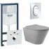 Комплект инсталляции GROHE Rapid SL 3 в 1 (NW0145/S) с унитазом Aqueduto CONE CONT2130 и сиденьем с микролифтом (NW0557) Комплект инсталляции GROHE Rapid SL 3 в 1 (NW0145/S) с унитазом Aqueduto CONE CONT2130 и сиденьем с микролифтом (NW0557)