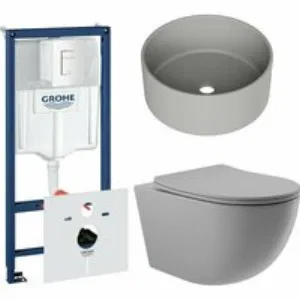 Комплект инсталляции GROHE Rapid SL 38772SH0 с унитазом Aqueduto OVO OVOT2130 и раковиной Aqueduto ESPIRAL D400 ESP0130 (NW0601) Комплект инсталляции GROHE Rapid SL 38772SH0 с унитазом Aqueduto OVO OVOT2130 и раковиной Aqueduto ESPIRAL D400 ESP0130 (NW0601)